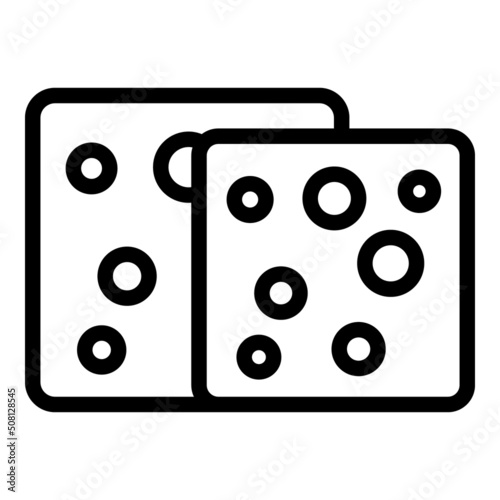Soy cheese icon outline vector. Food soya. Miso plant