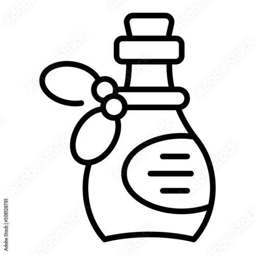 Extra virgin oil icon outline vector. Vegetable drop. Olive food