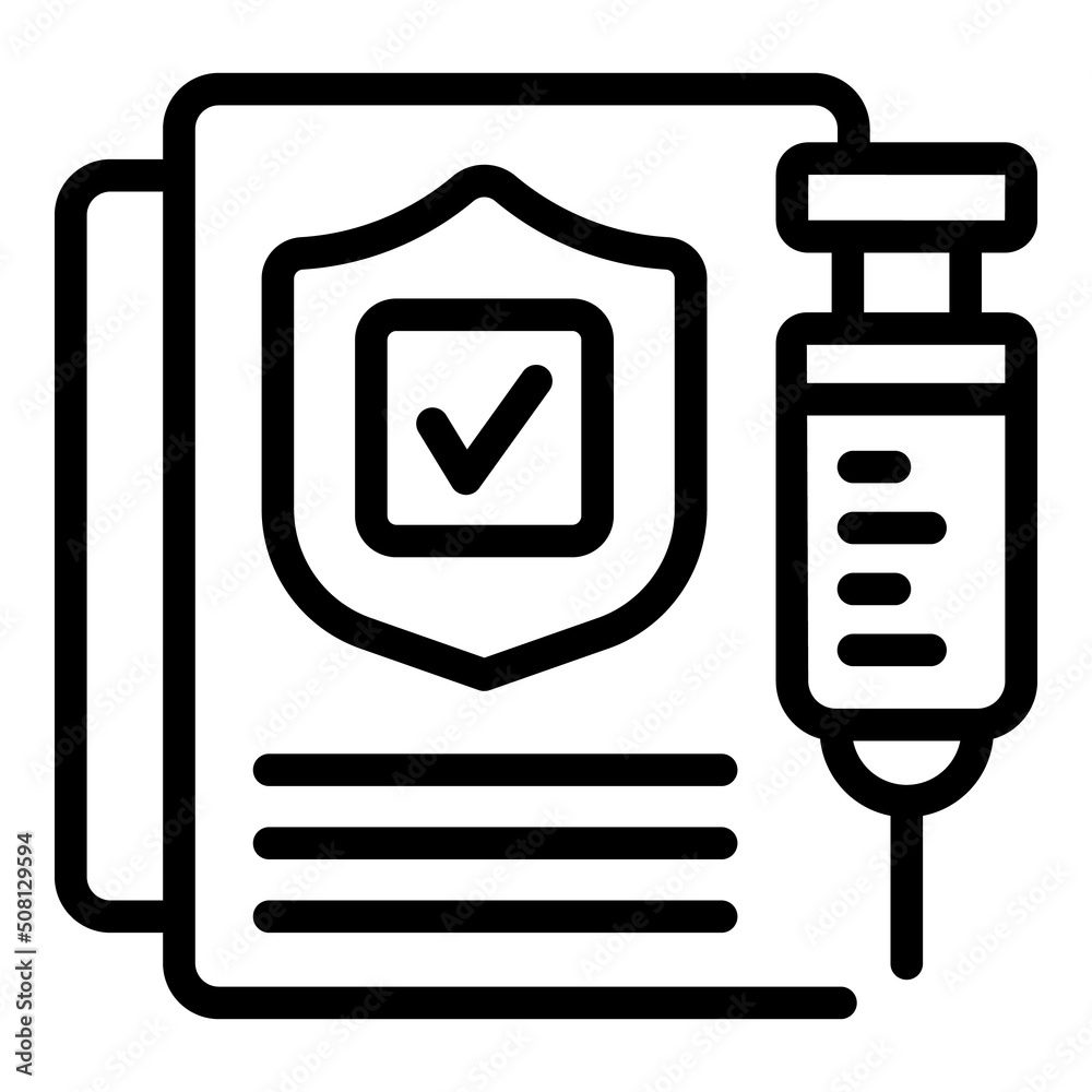 Syringe lab icon outline vector. Test pcr. Health covid Syringe lab icon outline vector. Test pcr. Health covid