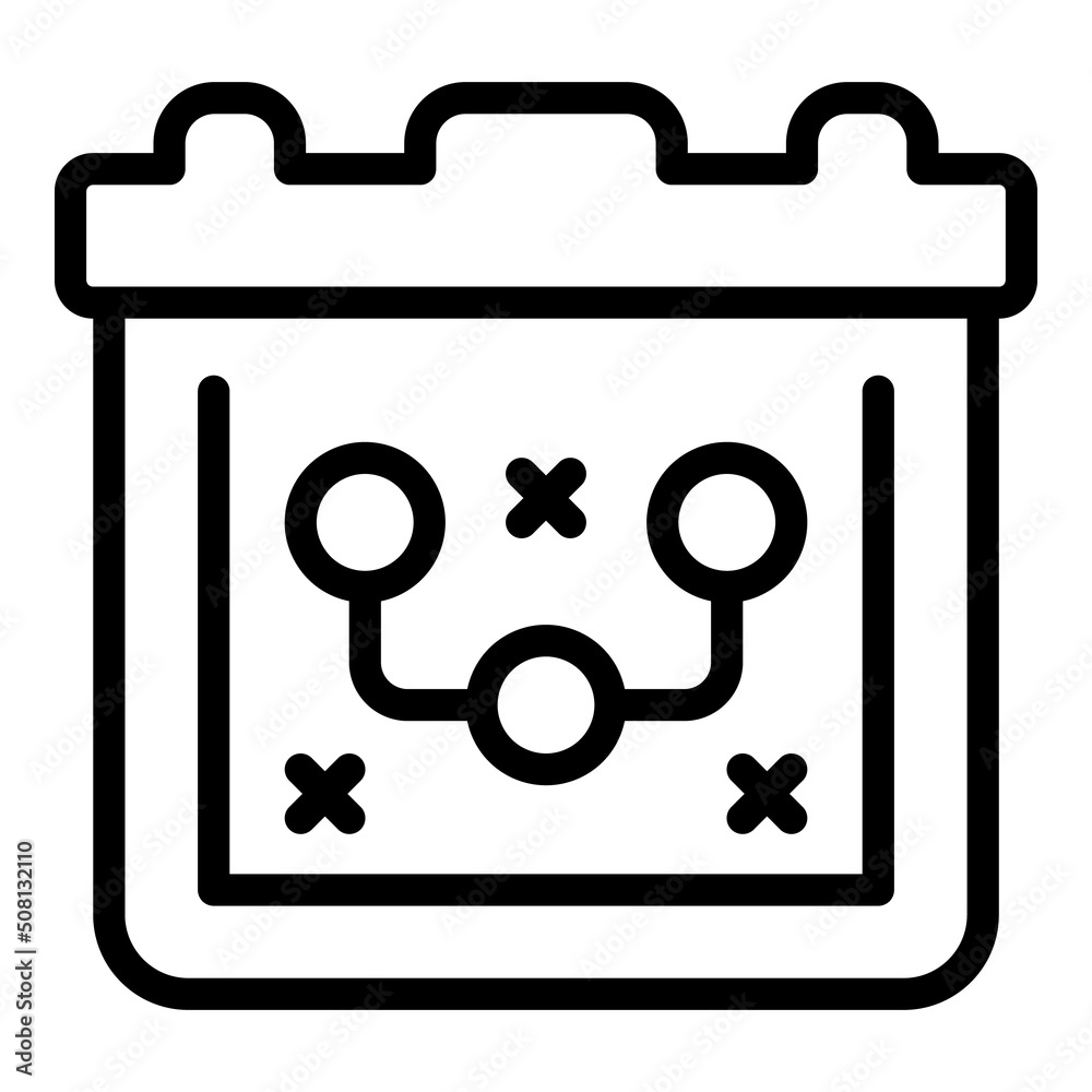 Tactical banner icon outline vector. Cost idea. Game profit Tactical banner icon outline vector. Cost idea. Game profit