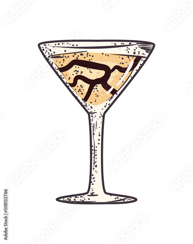 martini cocktail design