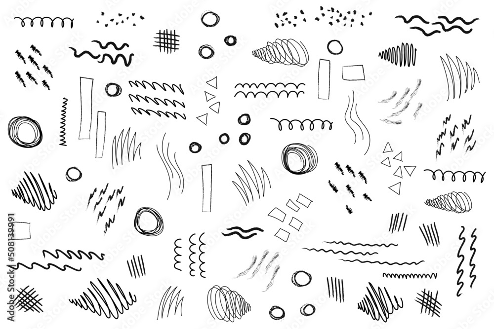 Obraz premium Abstract texture handwork vector backgrounD