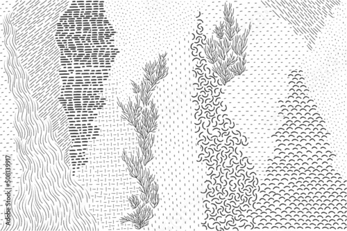 Abstract texture handwork vector backgrounD