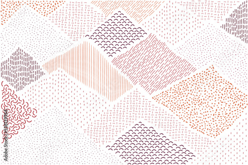 Abstract texture handwork vector color background