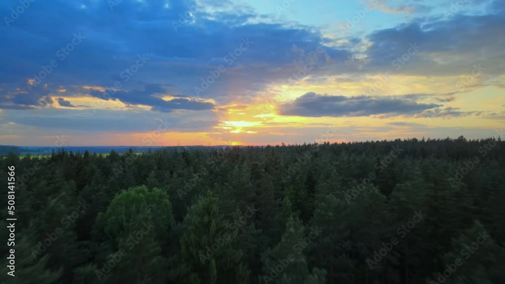beautiful sunset, magical evening sky, wonderful nature beautiful sunset, magical evening sky, wonderful nature