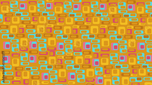 1960s MOD themed wallpaper
