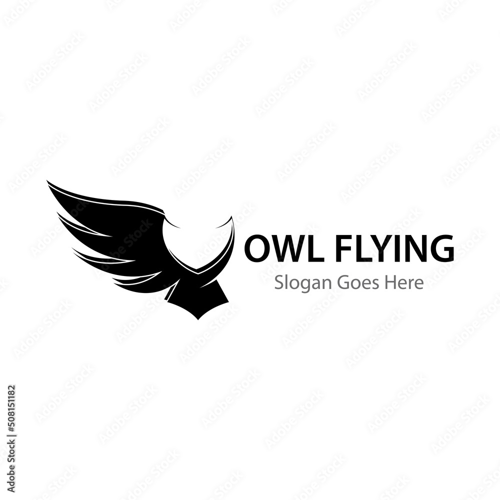 Owl logo template vector icon design Owl logo template vector icon design