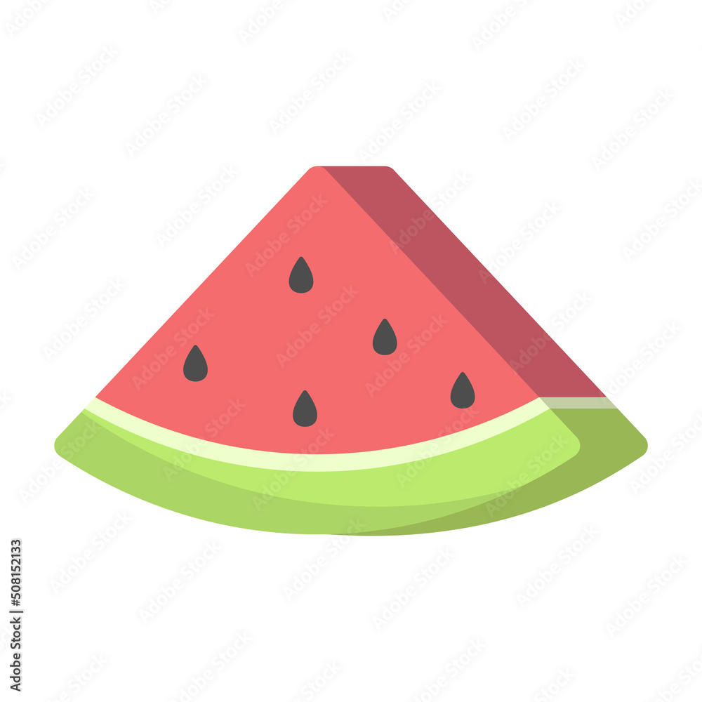 Watermelon icon design template vector illustration