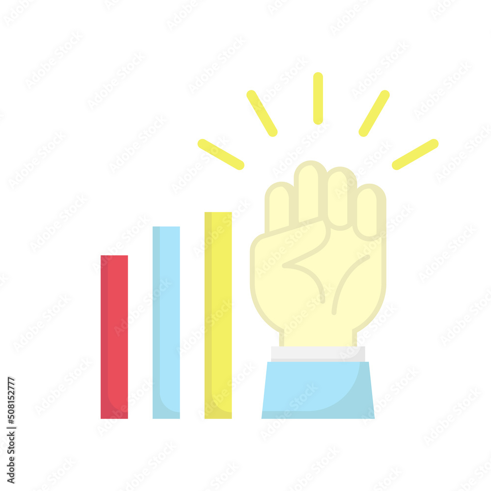 Obraz premium motivation icon design template vector illustration