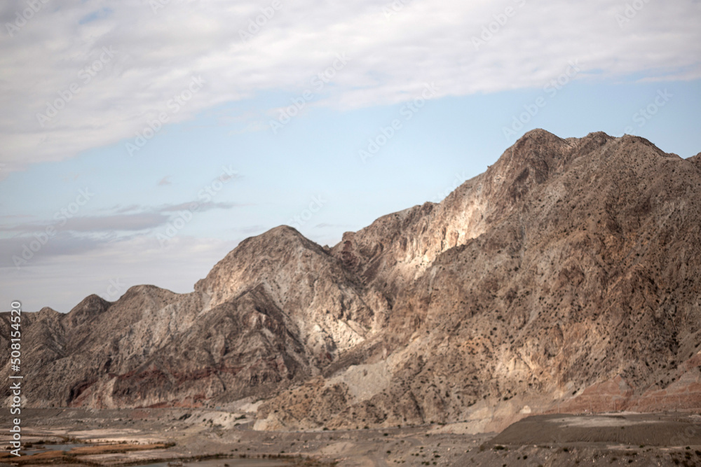 mountain landscape with sky