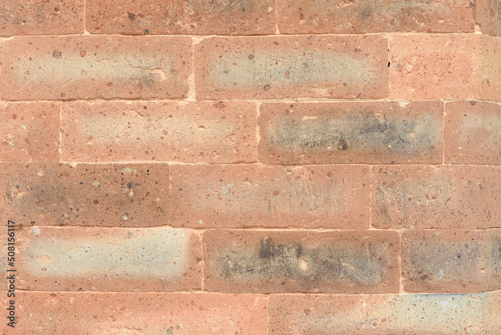 Old brick wall background close up  