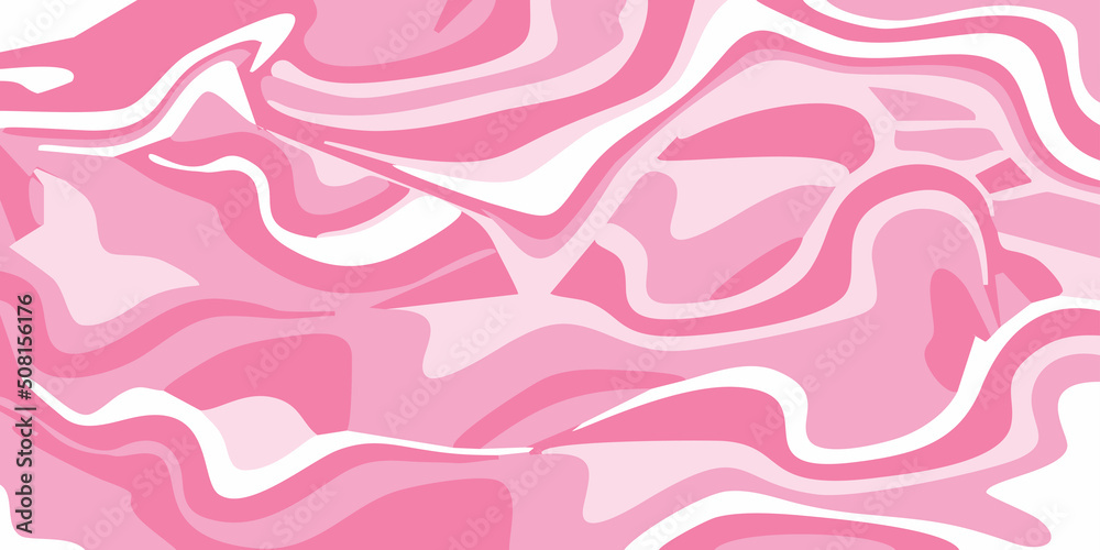 Abstract background with wavy plexus root lines. Designer pattern for printing on curtains, carpet and textiles. Fashionable wallpaper, red and white color texture. Vector Abstract background with wavy plexus root lines. Designer pattern for printing on curtains, carpet and textiles. Fashionable wallpaper, red and white color texture. Vector