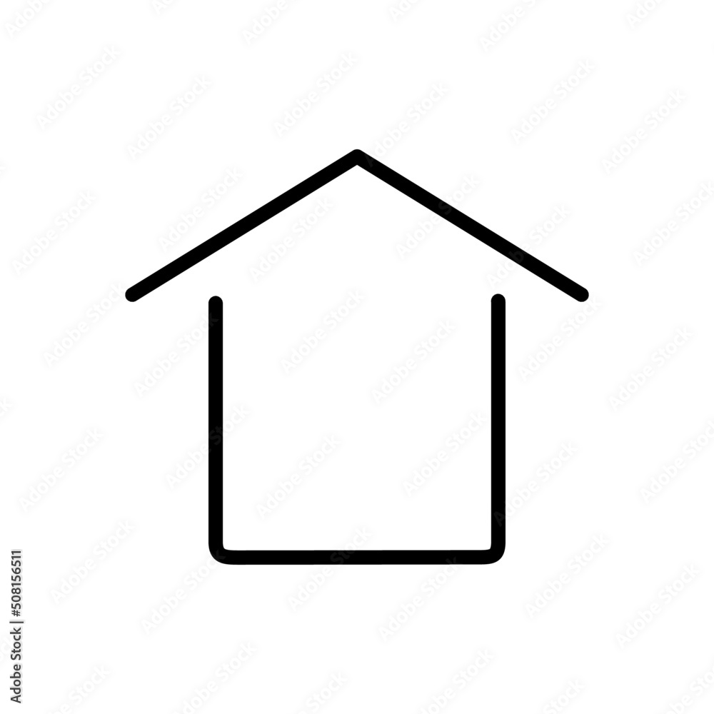 simple home ui icon simple home ui icon