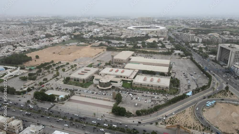 Expo Center Drone Shot Karachi Gulshan e Iqbal Aerial Stock Footage Visual Sharks Expo Center Drone Shot Karachi Gulshan e Iqbal Aerial Stock Footage Visual Sharks