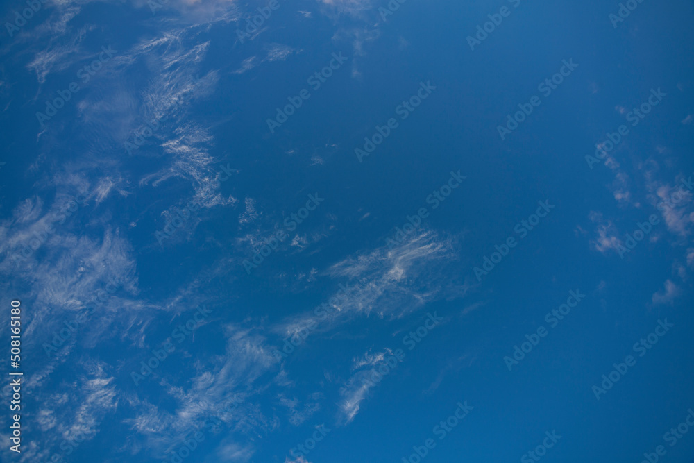 High Altitude Clouds and blue sky