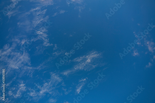 High Altitude Clouds and blue sky