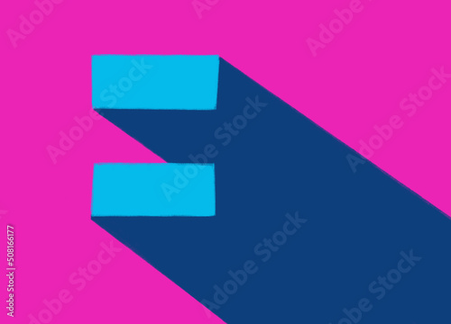 Neon pink futuristic banner text box geometric long shadow cast hand draw illustration Free Download Neon pink futuristic banner text box geometric long shadow cast hand draw illustration - GFXLoad