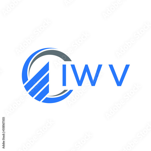 IWV letter logo design on white background. IWV creative initials letter logo concept. IWV letter design. 