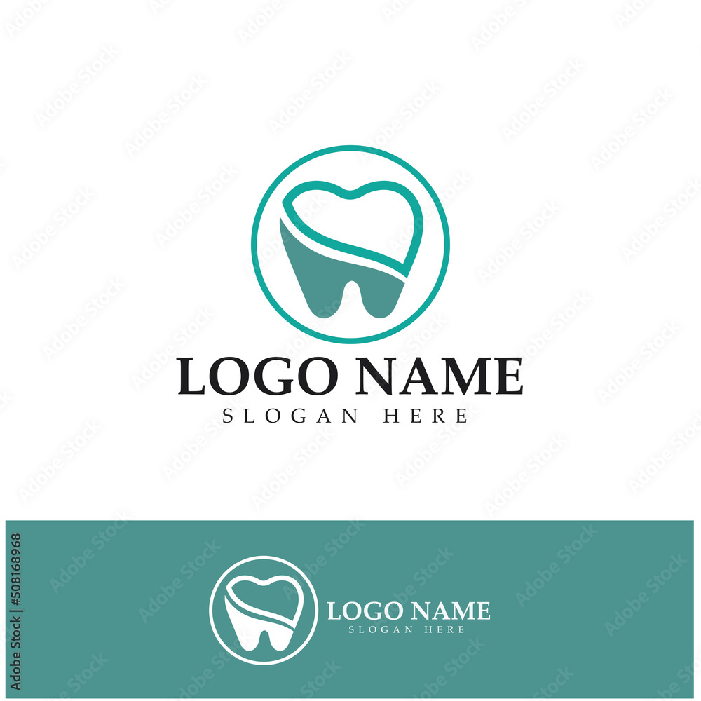 Dental Logo Design vector template.Creative Dentist Logo. Dental Clinic Vector Logo. Dental Logo Design vector template.Creative Dentist Logo. Dental Clinic Vector Logo.