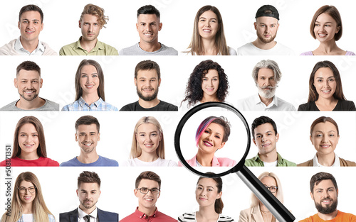 Many different people and m...