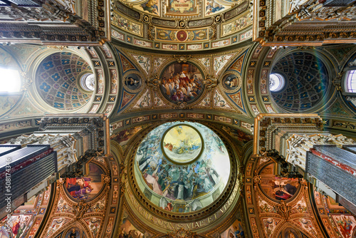 Obraz na płótnie Sanctuary of the Blessed Virgin Mary - Pompeii, Italy