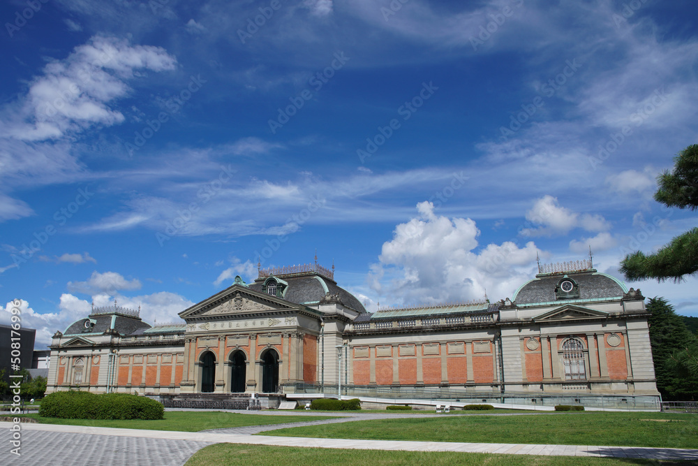 夏の京都国立博物館の風景 夏の京都国立博物館の風景