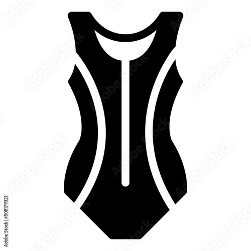 swimming suit glyph icon