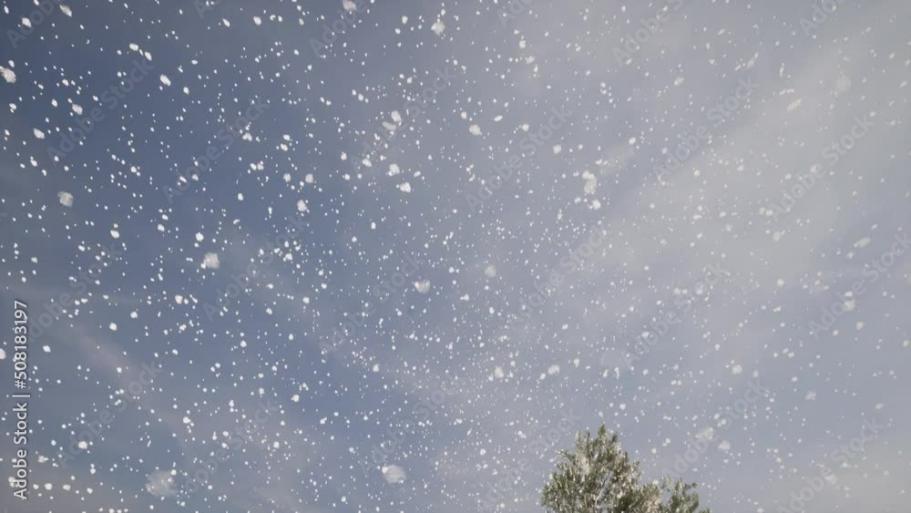 Schneefall - 3D Animation