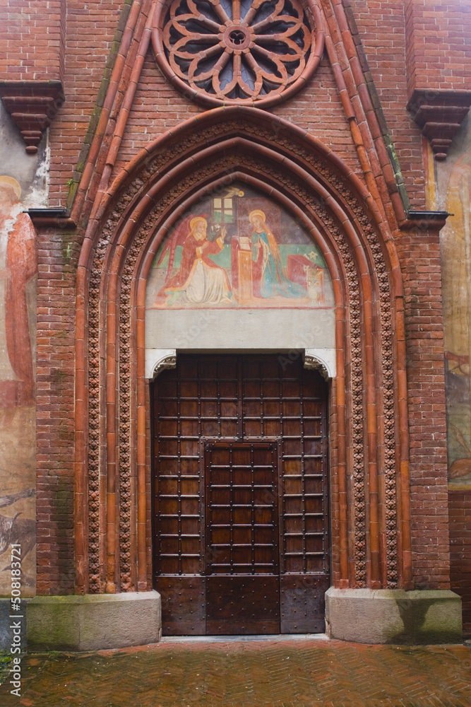 Ancient church at Medieval Castle (Borgo Medievale) in Turin Ancient church at Medieval Castle (Borgo Medievale) in Turin