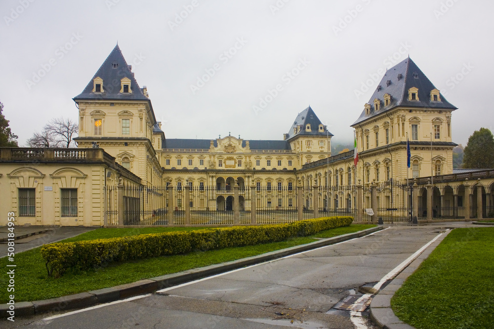 Valentino Castle (Castello del Valentino) - former residence of Royal House of Savoy in Turin