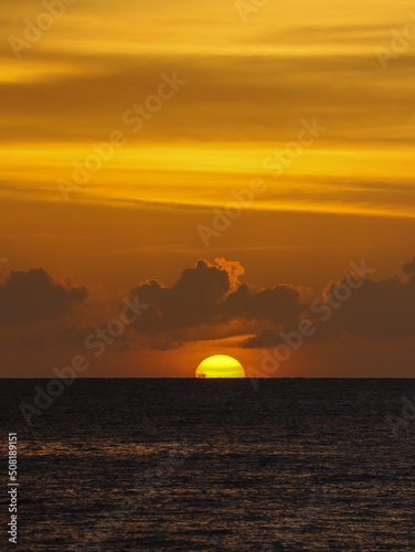 magical sunset over the sea © Abdul Rahman