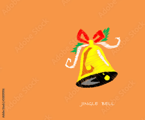 christmas decoration on white background,merry christmas,happy new year,jingle bell