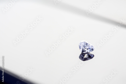 Heart Cut Diamond , diamond heart shape, D colour, Colorless