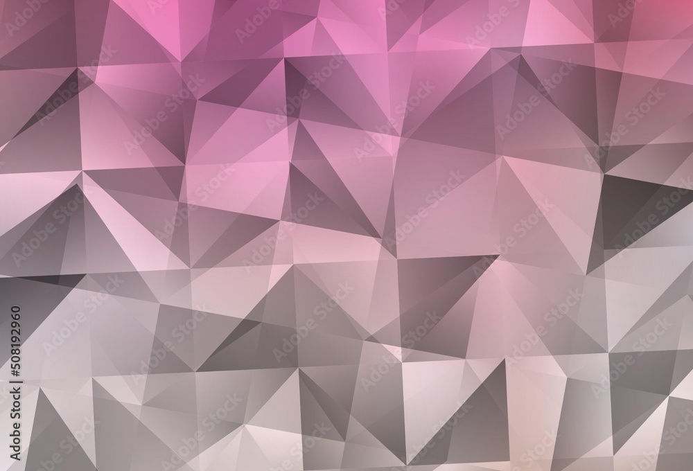 Light Pink, Yellow vector shining triangular layout. Light Pink, Yellow vector shining triangular layout.