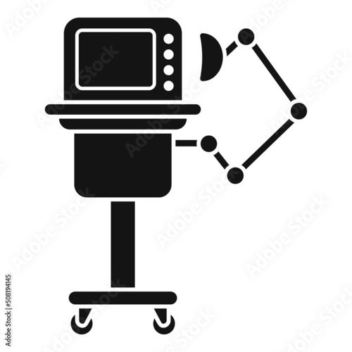 Medical equipment icon simple vector. Hospital patient