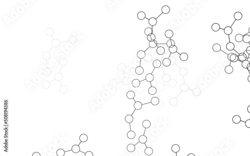 Light Gray vector pattern with artificial intelligence network.