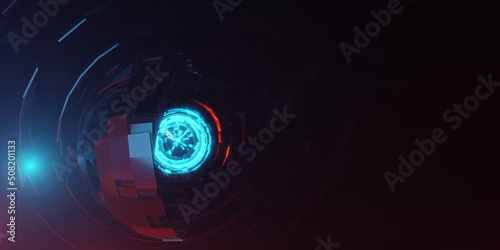 Virtual modern graphic