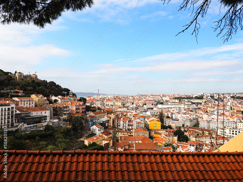 view over Lisbon, Portugal