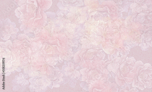 Tekstura przedstawiająca jasno różowe dzikie róże. Ozdobny papier, zaproszenia, wizytówki, druk na tkaninę, tło, tapeta. 