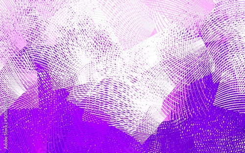 Light Purple vector pattern with wry lines.