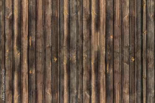 Wall Mural wall of wooden boards old weathered seamless texture