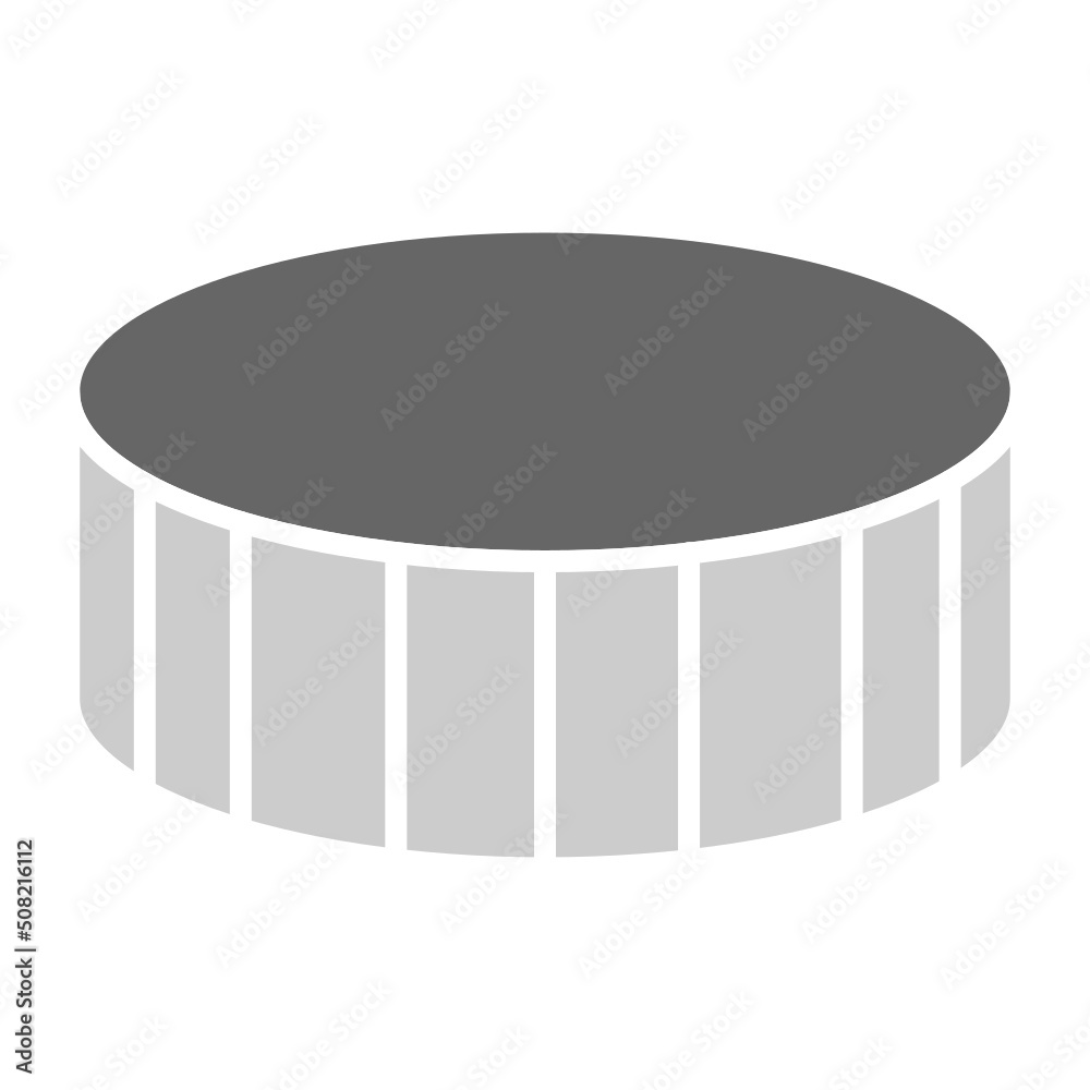 ice hockey puck icon