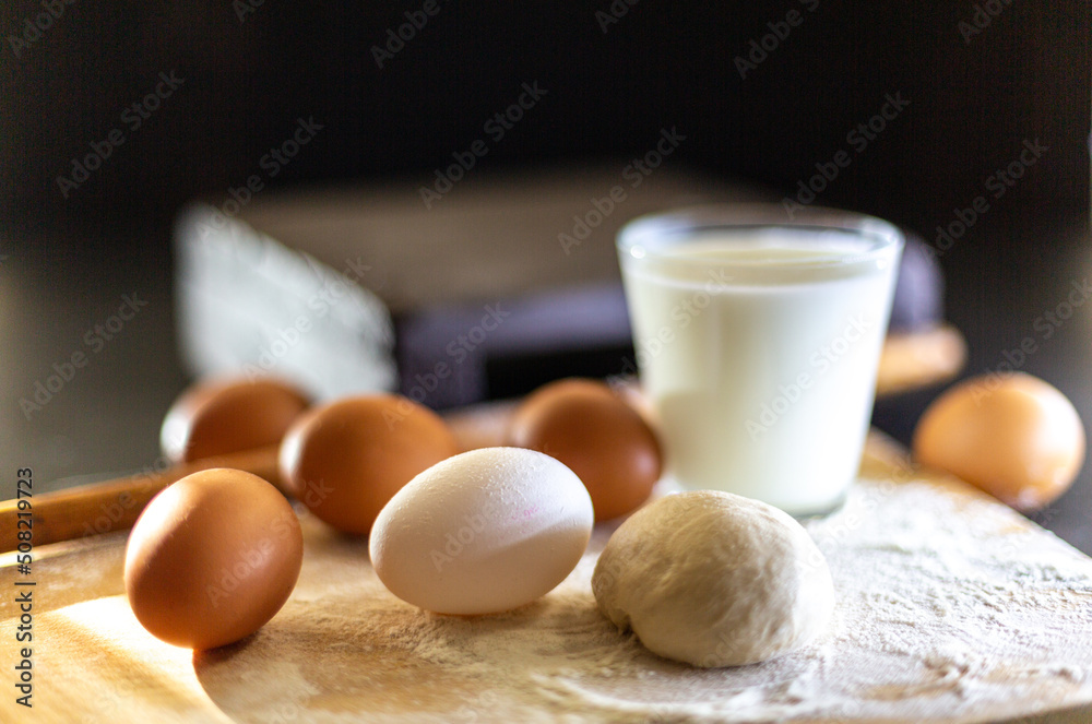 Mother will prepare bakery products for her children