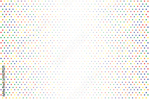 LGBT Pride Month concept. Dot background.