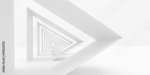 abstract triangles background - web banner