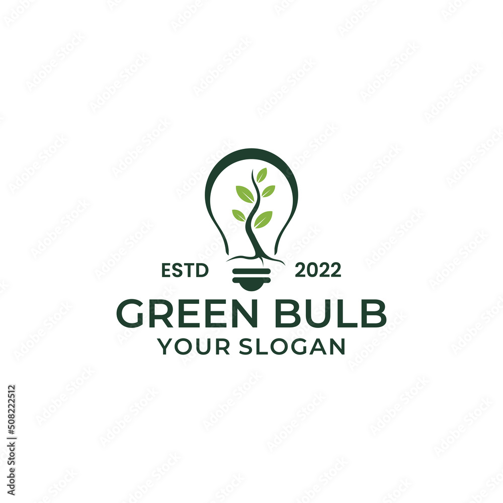 leaf bulb logo design, life, grow, save, symbol vector leaf bulb logo design, life, grow, save, symbol vector