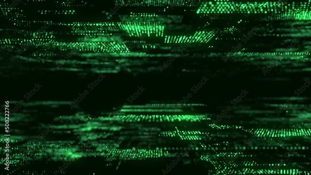 Abstract digital background with matrix. Science backdrop of many particles. Big data visualization. 3d rendering. Abstract digital background with matrix. Science backdrop of many particles. Big data visualization. 3d rendering.