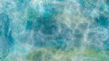 Abstract liquid blue water texture