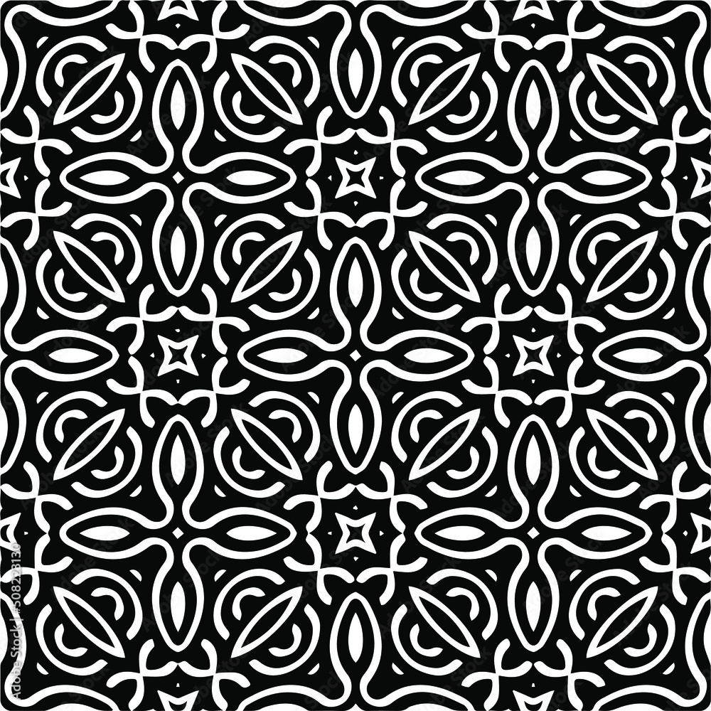 Abstract background with black and white pattern. Unique geometric vector swatch. Perfect for site backdrop, wrapping paper, wallpaper, textile and surface design. Abstract background with black and white pattern. Unique geometric vector swatch. Perfect for site backdrop, wrapping paper, wallpaper, textile and surface design.