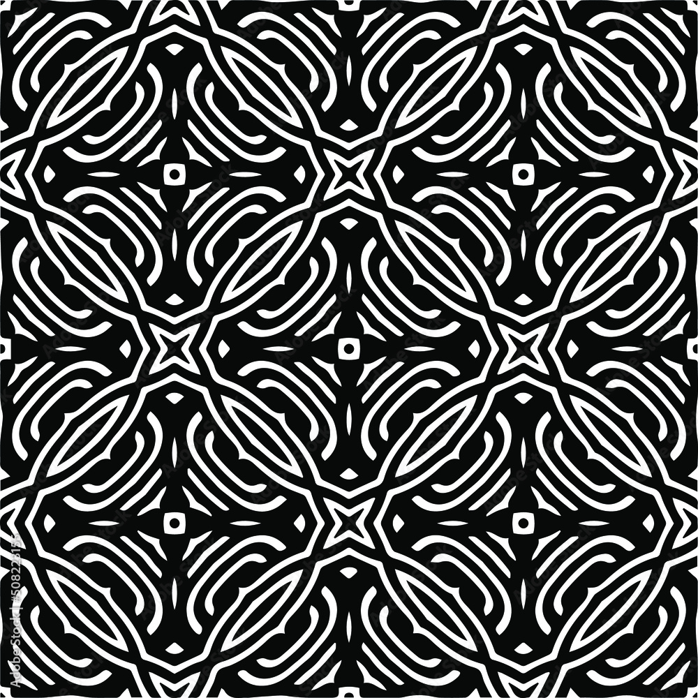 Abstract background with black and white pattern. Unique geometric vector swatch. Perfect for site backdrop, wrapping paper, wallpaper, textile and surface design. Abstract background with black and white pattern. Unique geometric vector swatch. Perfect for site backdrop, wrapping paper, wallpaper, textile and surface design.